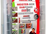 fischer Meister-Box - DuoPower/DuoTec + S Dübel- und Schrauben-Sortiment 87 Stück
