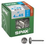 SPAX® Spenglerschrauben T20 A2 4,5x45 80 St.