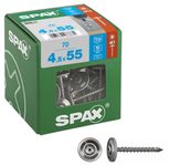 SPAX® Spenglerschrauben T20 A2 4,5x55 70 St.