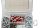 fischer EasyDIY Deko-Box Dübel- und Schrauben-Sortiment 131 Stück
