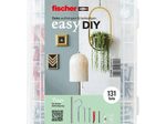 fischer EasyDIY Deko-Box Dübel- und Schrauben-Sortiment 131 Stück