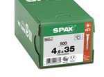 SPAX® Universalschrauben T20 4,5x35 500 St.