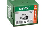 SPAX® Universalschrauben T10 Senkkopf WIROX 3 x 16 mm