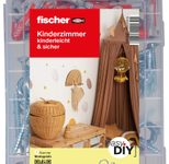 fischer Meister-Box - DuoPower + S + H Dübel- und Schrauben-Sortiment 133 Stück