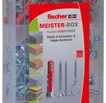 fischer Meister-Box - DuoPower + S + H Dübel- und Schrauben-Sortiment 133 Stück