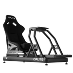 OPLITE R8 Fury Rennsimulations-Cockpit schwarz