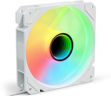 Sharkoon Shark Mirror RGB PWM, 120 mm, weiß