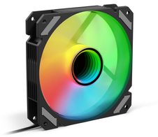 Sharkoon Shark Mirror RGB PWM, 120 mm, schwarz