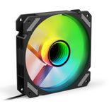 Sharkoon Shark Mirror RGB PWM Reverse, 120 mm, schwarz