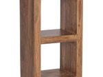 WOHNLING WL1.203 Standregal Massivholz Sheesham 50 cm x 35 cm x 88 cm
