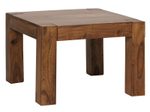 WOHNLING WL1.213 Couchtisch Massivholz Sheesham 60 cm x 60 cm x 40 cm