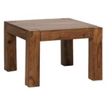 WOHNLING WL1.213 Couchtisch Massivholz Sheesham 60 cm x 60 cm x 40 cm