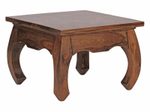 WOHNLING WL1.221 Couchtisch Massivholz Sheesham 60 cm x 60 cm x 40 cm