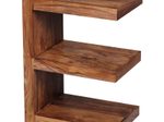 WOHNLING WL1.304 Beistelltisch MUMBAI Massivholz Sheesham E Cube 30 cm x 45 cm x 60 cm