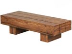 WOHNLING WL1.325 Couchtisch Massivholz Sheesham 120 cm x 45 cm x 30 cm
