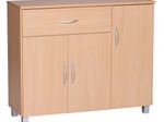 WOHNLING WL1.333 Sideboard SETE Buche 90 cm x 30 cm x 75 cm