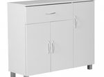 WOHNLING WL1.334 Sideboard SETE Weiß 90 cm x 30 cm x 75 cm