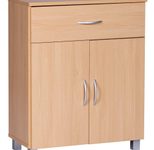 WOHNLING WL1.335 Sideboard Buche Buche 60 cm x 30 cm x 75 cm