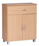 WOHNLING WL1.335 Sideboard Buche Buche 60 cm x 30 cm x 75 cm