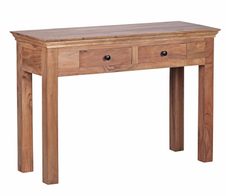 WOHNLING WL1.438 Konsolentisch MUMBAI Massivholz Akazie 110 cm x 40 cm x 76 cm