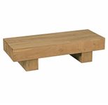 WOHNLING WL1.439 Couchtisch Massivholz Akazie 120 cm x 45 cm x 30 cm