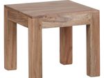 WOHNLING WL1.446 Couchtisch Massivholz Akazie 45 cm x 45 cm x 40 cm