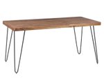 WOHNLING Esszimmertisch WL1.501 sheesham