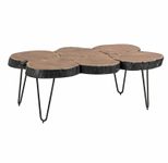 WOHNLING WL1.510 Couchtisch BAGLI Massivholz Akazie 70 cm x 115 cm x 40 cm