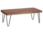 WOHNLING WL1.511 Couchtisch BAGLI Massivholz Sheesham 60 cm x 115 cm x 40 cm