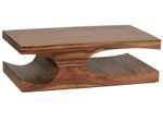 WOHNLING WL1.521 Couchtisch BOHA Massivholz Sheesham 118 cm x 70 cm x 38 cm
