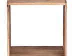 WOHNLING WL1.559 Standregal MUMBAI Massiv-Holz Akazie 33 cm x 43 cm x 43 cm