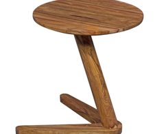 WOHNLING WL1.727 Beistelltisch BOHA Massiv-Holz Sheesham 45 cm x 45 cm x 50 cm