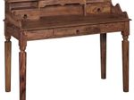 WOHNLING WL1.751 Schreibtisch Sheesham 60 cm x 115 cm x 100 cm