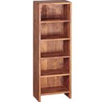 WOHNLING WL1.763 CD Regal MUMBAI Sheesham 30 cm x 17 cm x 90 cm