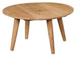 WOHNLING WL1.844 Couchtisch BOHA Akazie 75 cm x 75 cm x 40 cm