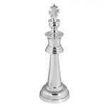 WOHNLING WL1.880 Deko Schachfigur König Aluminium