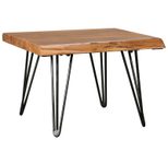 WOHNLING WL5.204 Design Couchtisch Sheesham 51 cm x 56 cm x 38 cm