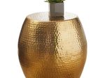 WOHNLING WL5.468 Beistelltisch Gold 42 cm x 42 cm x 42 cm
