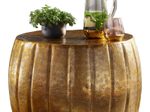 WOHNLING WL5.504 Couchtisch JAMAL Gold 60 cm x 60 cm x 36 cm