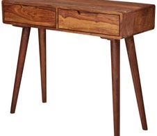 WOHNLING WL5.577 Konsolentisch Sheesham 36 cm x 90 cm x 76 cm