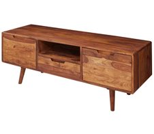 WOHNLING WL5.579 TV Kommode Sheesham 135 cm x 45 cm x 51 cm