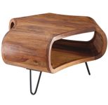 WOHNLING WL5.603 Couchtisch Sheesham 55 cm x 55 cm x 38 cm