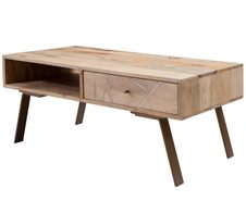 WOHNLING WL5.608 Couchtisch SIKAR Mango 50 cm x 95 cm x 42 cm