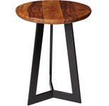 WOHNLING WL5.664 Beistelltisch Sheesham 35 cm x 35 cm x 45 cm