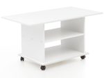 WOHNLING WL5.738 Design Couchtisch Weiß 54 cm x 95 cm x 51 cm