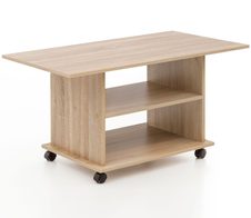 WOHNLING WL5.739 Design Couchtisch Sonoma 54 cm x 95 cm x 51 cm