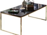 WOHNLING WL5.796 Couchtisch RIVA Schwarz 60 cm x 120 cm x 45 cm