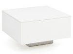 WOHNLING WL5.832 Couchtisch Weiß 60 cm x 60 cm x 35 cm