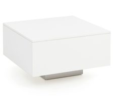 WOHNLING WL5.832 Couchtisch Weiß 60 cm x 60 cm x 35 cm