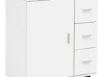 WOHNLING Badschrank WL5.877 weiß